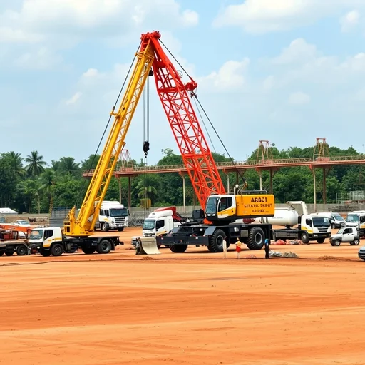 Harga Sewa Mobil Crane 5 Ton Klaten
