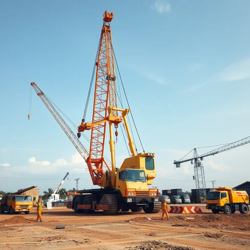 Jasa Sewa Mobil Crane Klaten