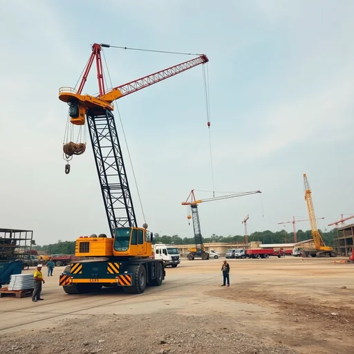 Sewa Crane Pancang Klaten