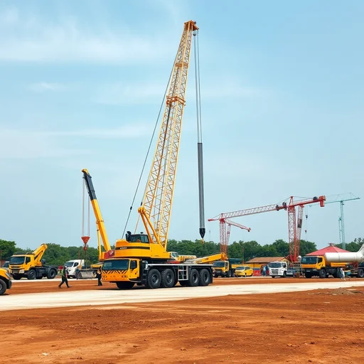 Sewa Mobil Crane 25 Ton Magelang