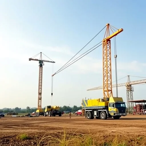 Sewa Mobil Crane 5 Ton Magelang