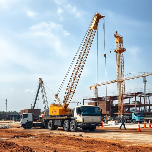 Sewa Mobil Crane Klaten