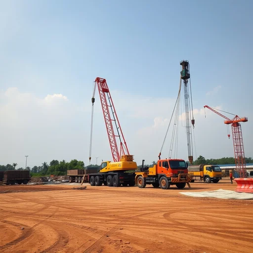 Sewa Mobil Crane Kecil Magelang