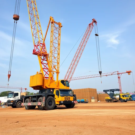 Sewa Mobile Crane 10 Ton Magelang
