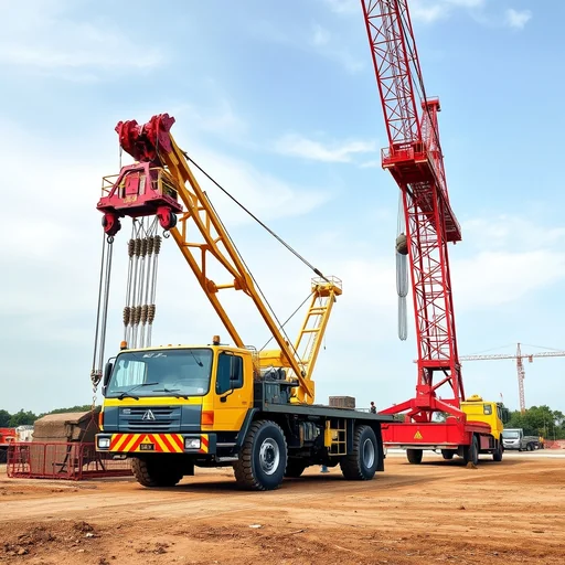 Sewa Truck Crane 3 Ton Magelang